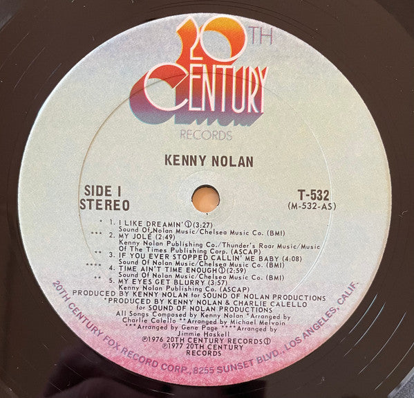 Kenny Nolan : Kenny Nolan (LP, Album, Ter)