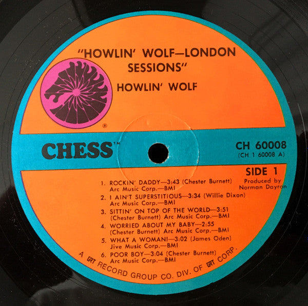 Howlin' Wolf : The London Howlin' Wolf Sessions (LP, Album, RP, Gat)