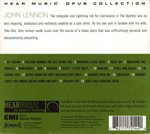 John Lennon : Remember (CD, Comp, RE)
