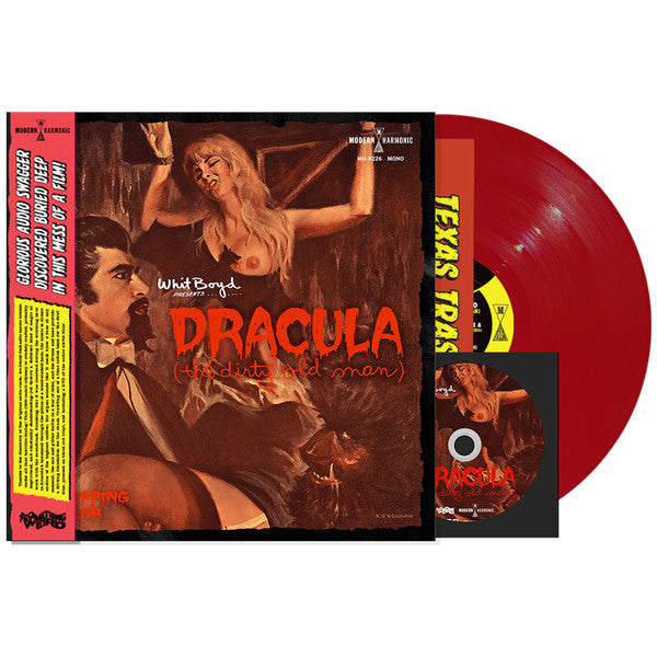 The Whit Boyd Combo : Dracula (The Dirty Old Man) (Original Motion Picture Soundtrack) (LP, Album, Mono, Red)