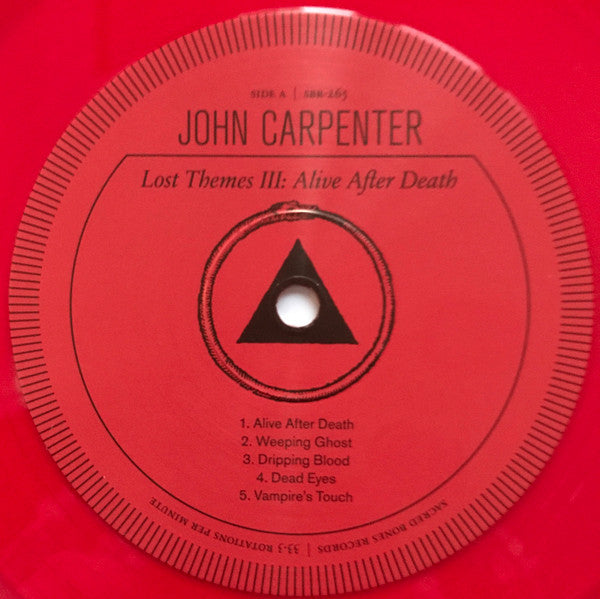 John Carpenter : Lost Themes III: Alive After Death (LP, Album, Ltd, Red)
