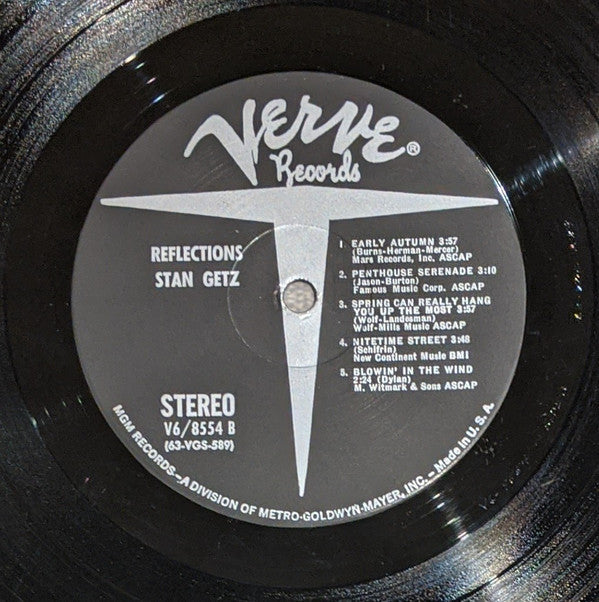 Stan Getz : Reflections (LP, Album)