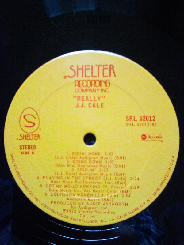 J.J. Cale : Really (LP, Album, RE, San)