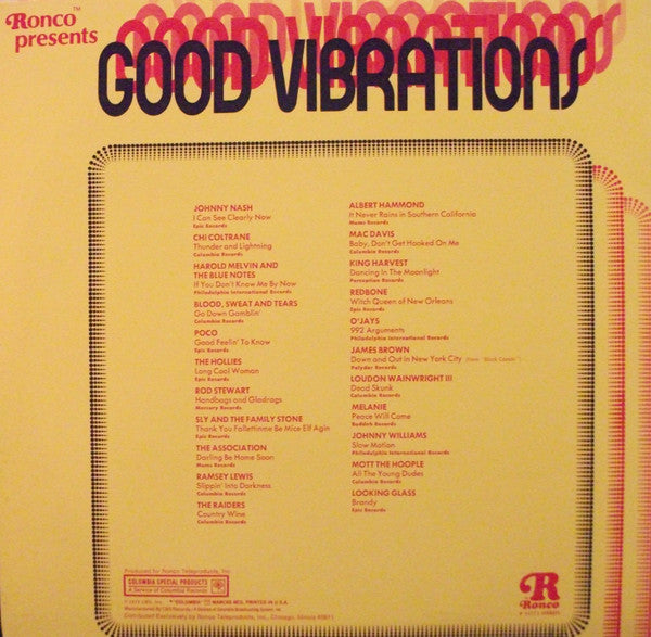 Various : Good Vibrations (LP, Comp)
