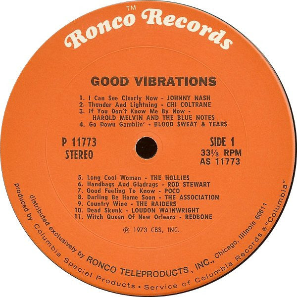 Various : Good Vibrations (LP, Comp)