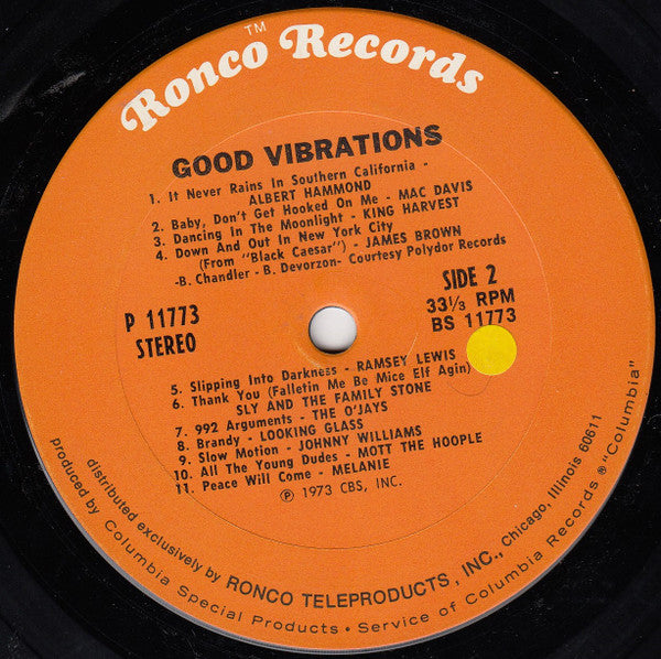 Various : Good Vibrations (LP, Comp)