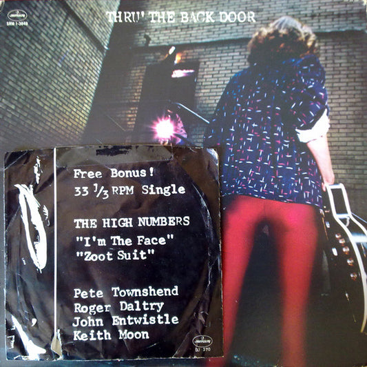 Various : Thru' The Back Door (LP, Comp + 7", Single)