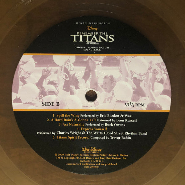 Various : Remember The Titans Original Motion Picture Soundtrack (LP, Car)