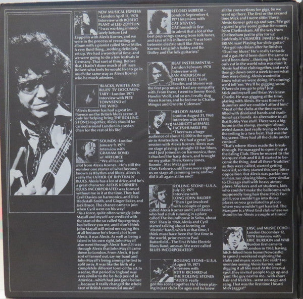 Alexis Korner : Bootleg Him! (2xLP, Album, San)