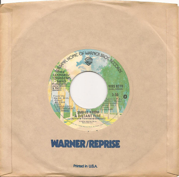 The Sanford/Townsend Band* : Smoke From A Distant Fire / Lou (7", Single, Jac)