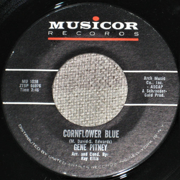 Gene Pitney : Yesterday's Hero (7", Single, Styrene)