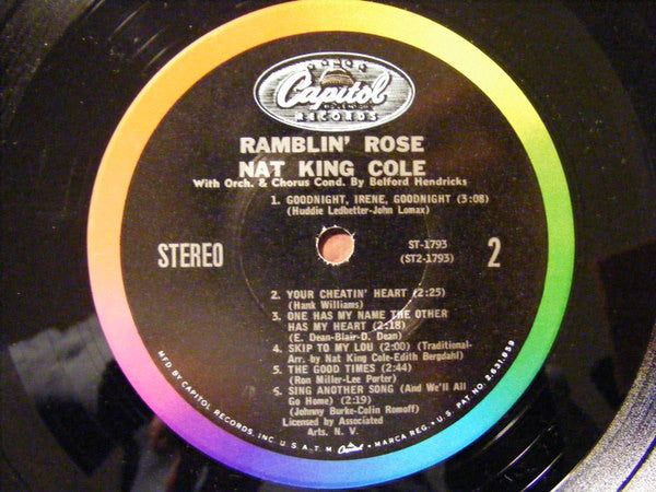 Nat King Cole : Ramblin' Rose (LP, Album)