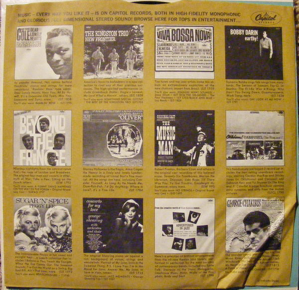 Nat King Cole : Ramblin' Rose (LP, Album)