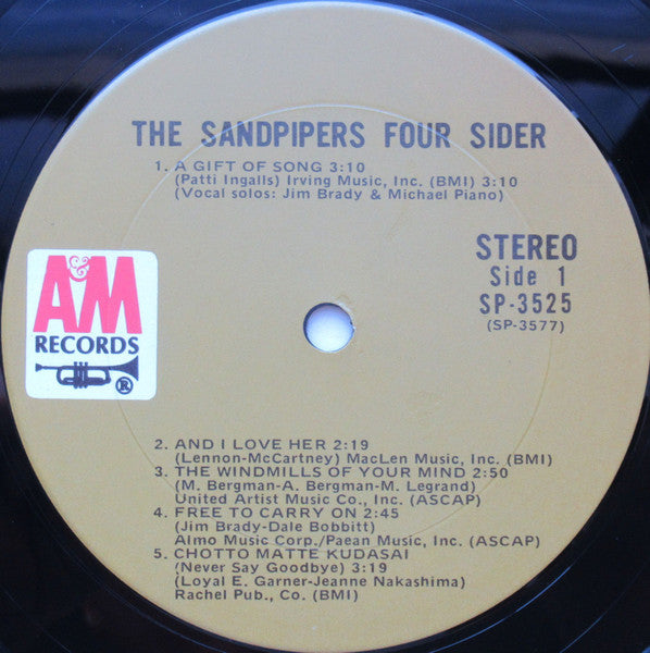 The Sandpipers : Foursider (2xLP, Comp)