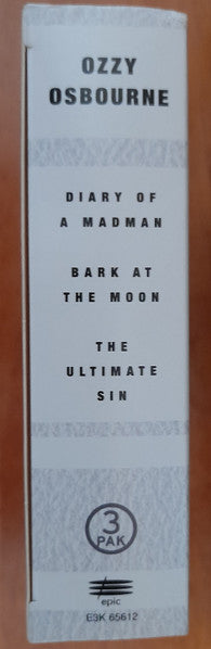 Ozzy Osbourne : Diary Of A Madman / Bark At The Moon / The Ultimate Sin (Box, Comp + CD, Album, RE, RM + CD, Album, RE, RM )