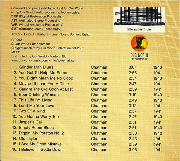 Peter Chatman : This Life I'm Living (CD, Comp, RM, Dig)