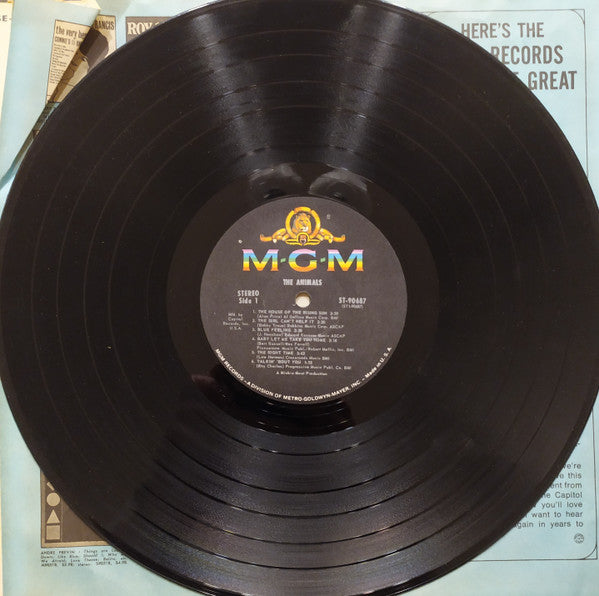 The Animals : The Animals (LP, Album, RE, Jac)