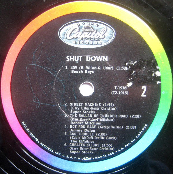 Various : Shut Down (LP, Comp, Mono, Los)