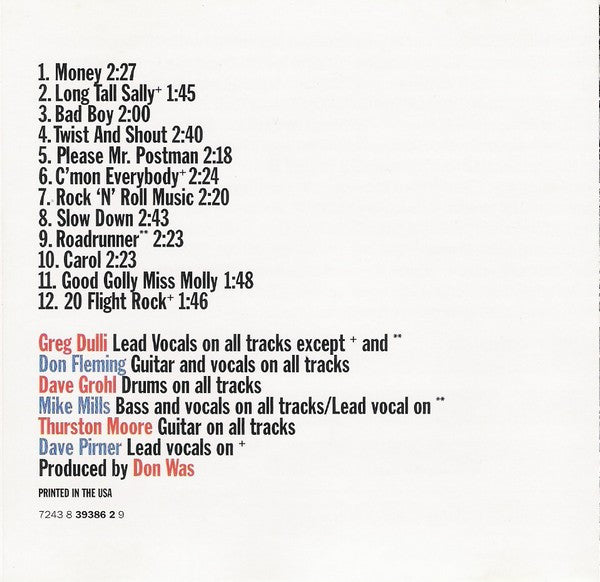 The Backbeat Band : Backbeat (Music From The Motion Picture) (CD, Album, EMI)