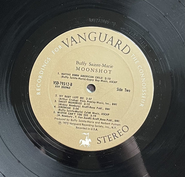 Buffy Sainte-Marie : Moonshot (LP, Album, Ter)