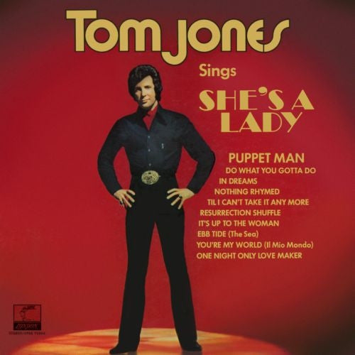 Tom Jones : Tom Jones Sings She's A Lady (LP, Album, Ter)