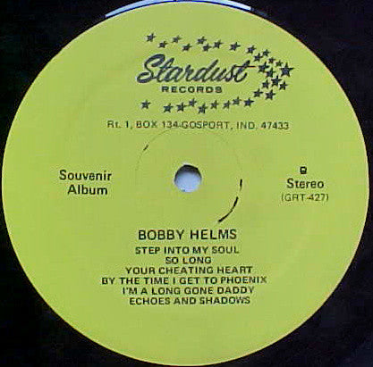 Bobby Helms : On The Road With Bobby Helms (LP, Album)