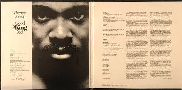 George Benson : Good King Bad (LP, Album, San)