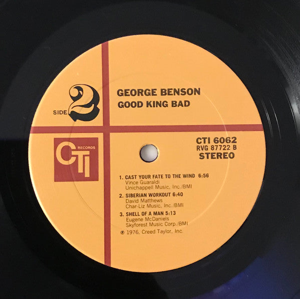 George Benson : Good King Bad (LP, Album, San)