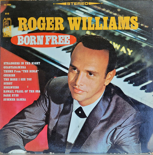 Roger Williams (2) : Born Free (LP, Album)