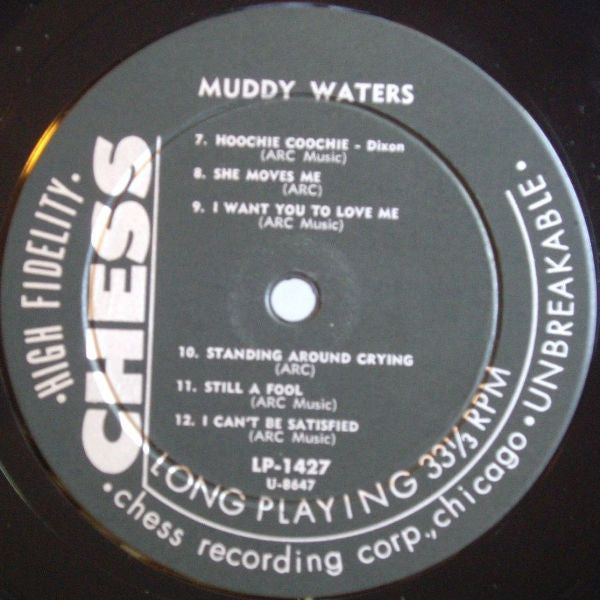 Muddy Waters : The Best Of Muddy Waters (LP, Comp, Mono)