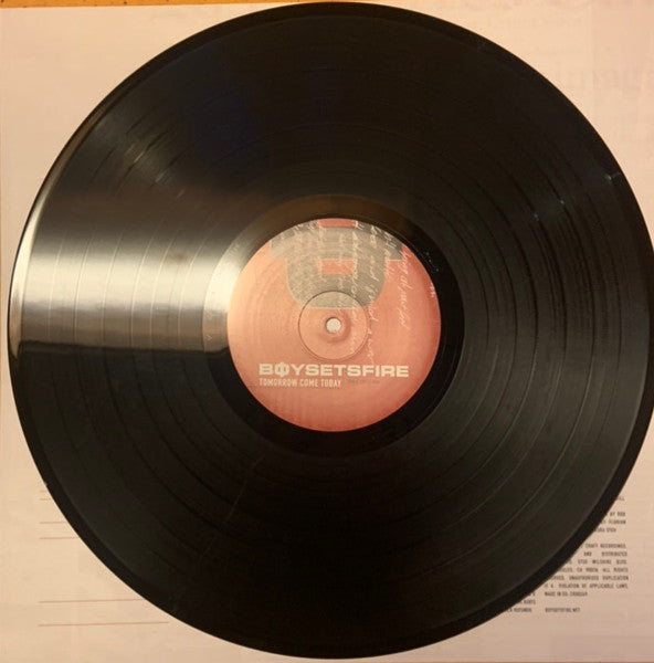 Boysetsfire : Tomorrow Come Today (LP)