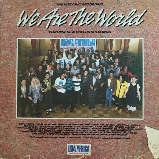 USA For Africa : We Are The World (LP, Album, Car)