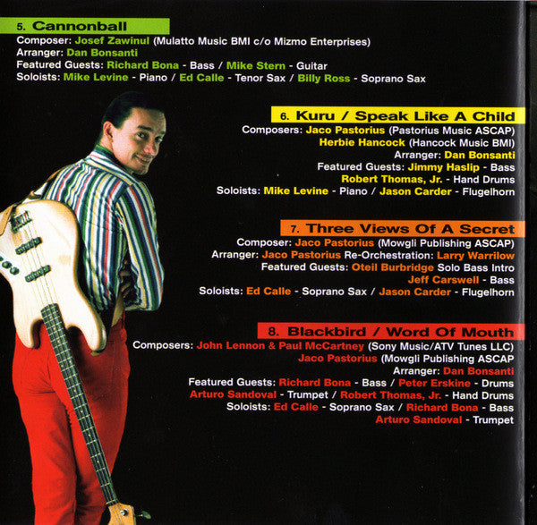 Jaco Pastorius Big Band : The Word Is Out! (CD, Album)