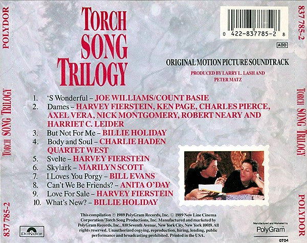 Various : Torch Song Trilogy - Original Motion Picture Soundtrack (CD, Comp)