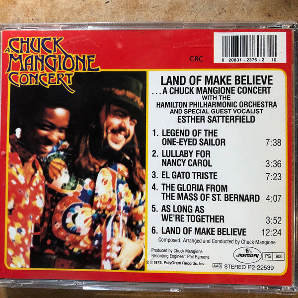 Chuck Mangione : Land Of Make Believe (CD, Album, Club, RE)