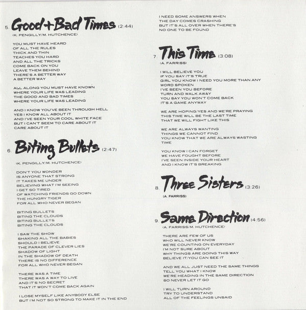 INXS : Listen Like Thieves (CD, Album, Mad)