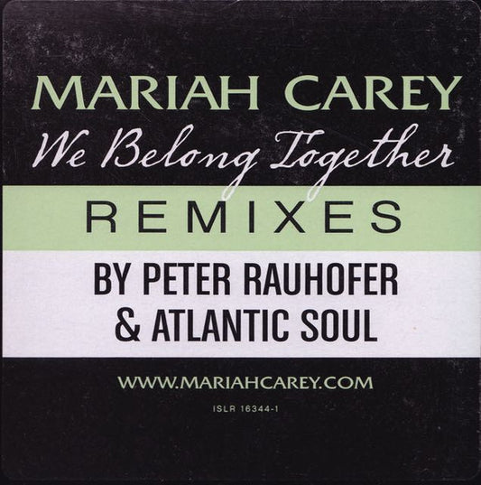 Mariah Carey : We Belong Together (Remixes) (12", M/Print, Promo)