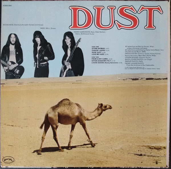 Dust (12) : Dust (LP, Album, Son)