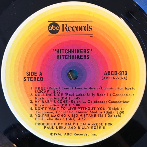 Hitchhikers* : Hitchhikers (LP, Album)