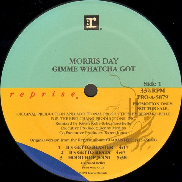 Morris Day : Gimme Whatcha Got (12", Promo)