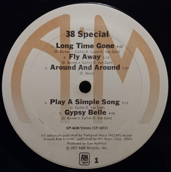 38 Special (2) : 38 Special (LP, Album, Ter)