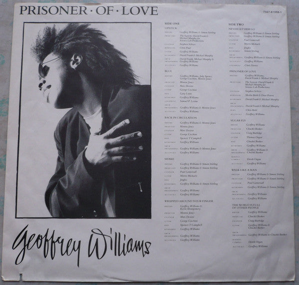 Geoffrey Williams : Prisoner Of Love (LP, Album)
