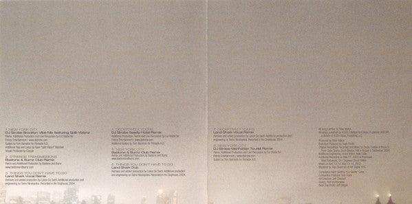 The Peter Malick Group Featuring Norah Jones : New York City - The Remix Album (CD, Album)