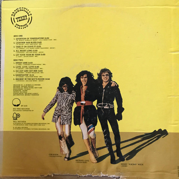 Brownsville Station : Yeah! (LP, Album, Ter)