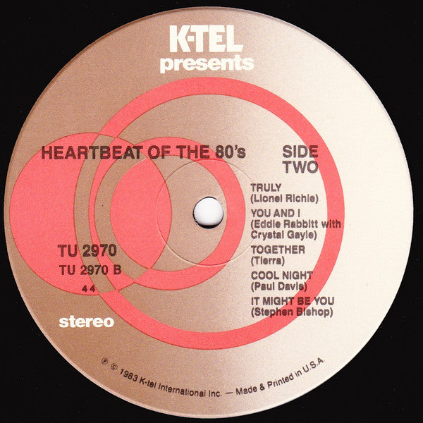 Various : Heartbeat Of The 80's (LP, Comp, 44)