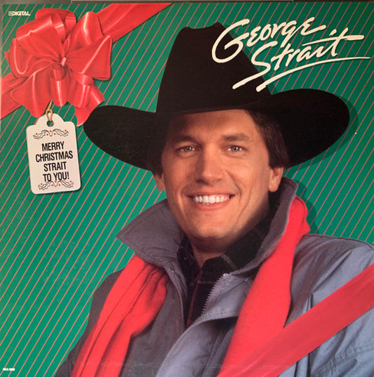 George Strait : Merry Christmas Strait To You (LP, Album, Glo)