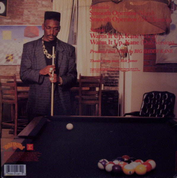 Big Daddy Kane : Smooth Operator / Warm It Up Kane (12", Maxi)