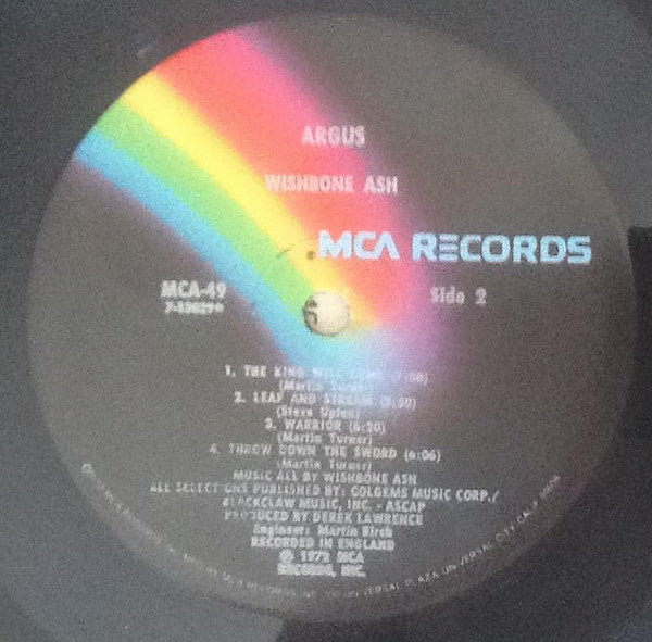 Wishbone Ash : Argus (LP, Album, RE)
