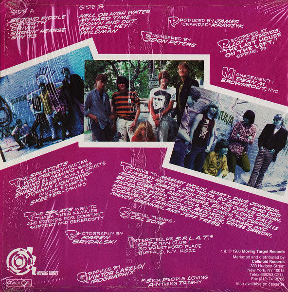 The Splatcats : Sin 73 (LP, Album)