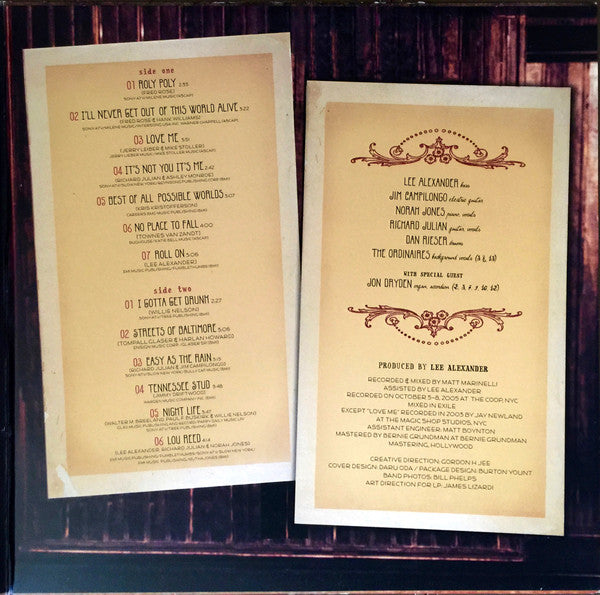 The Little Willies : The Little Willies (LP, Album, Gat + 7")